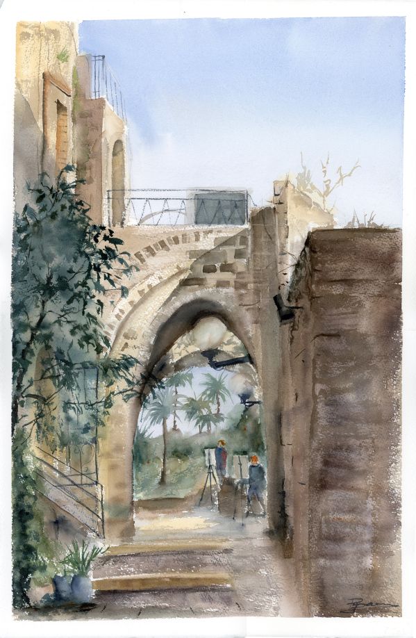 Arch in Old Jaffa