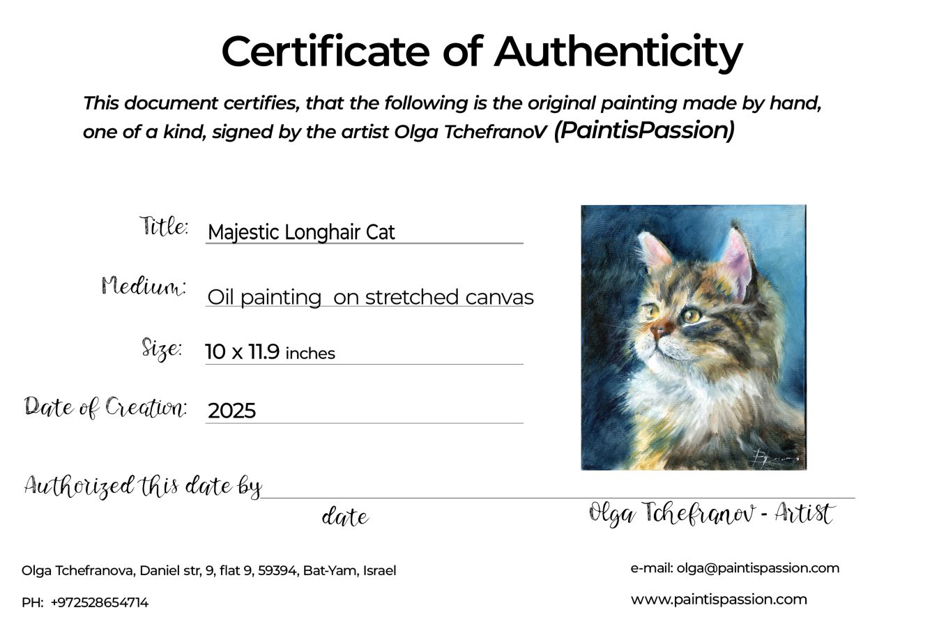 Majestic Longhair Cat - Image 4