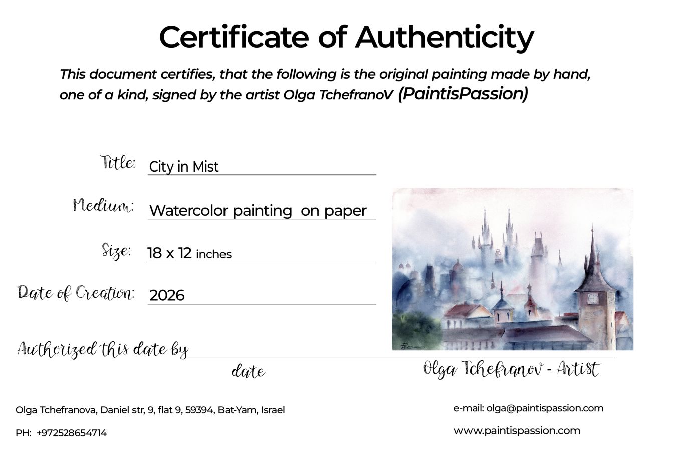 City in Mist - Image 6