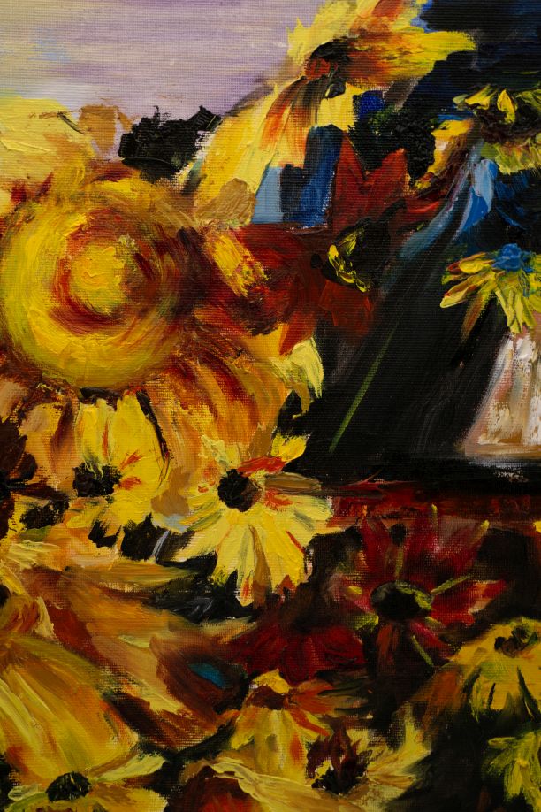 Still Life With Sunflowers - Image 4