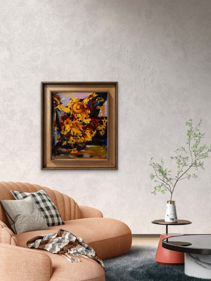 Still Life With Sunflowers - Image 2
