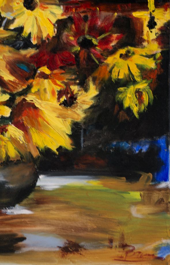 Still Life With Sunflowers - Image 5
