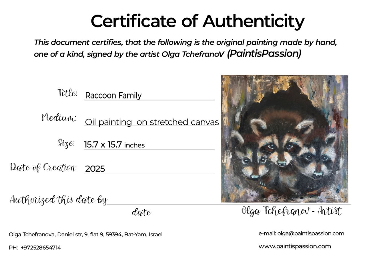 Raccoon Family - Image 5