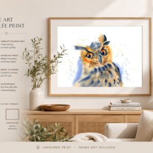 Eagle Owl Print