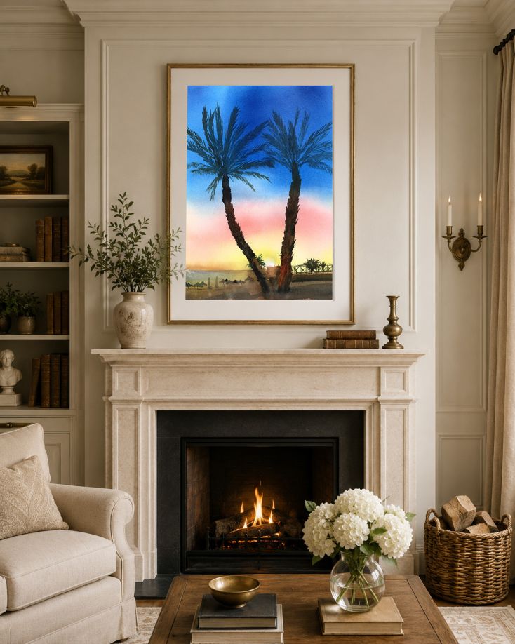 Sunset Palms by the Sea - Image 4