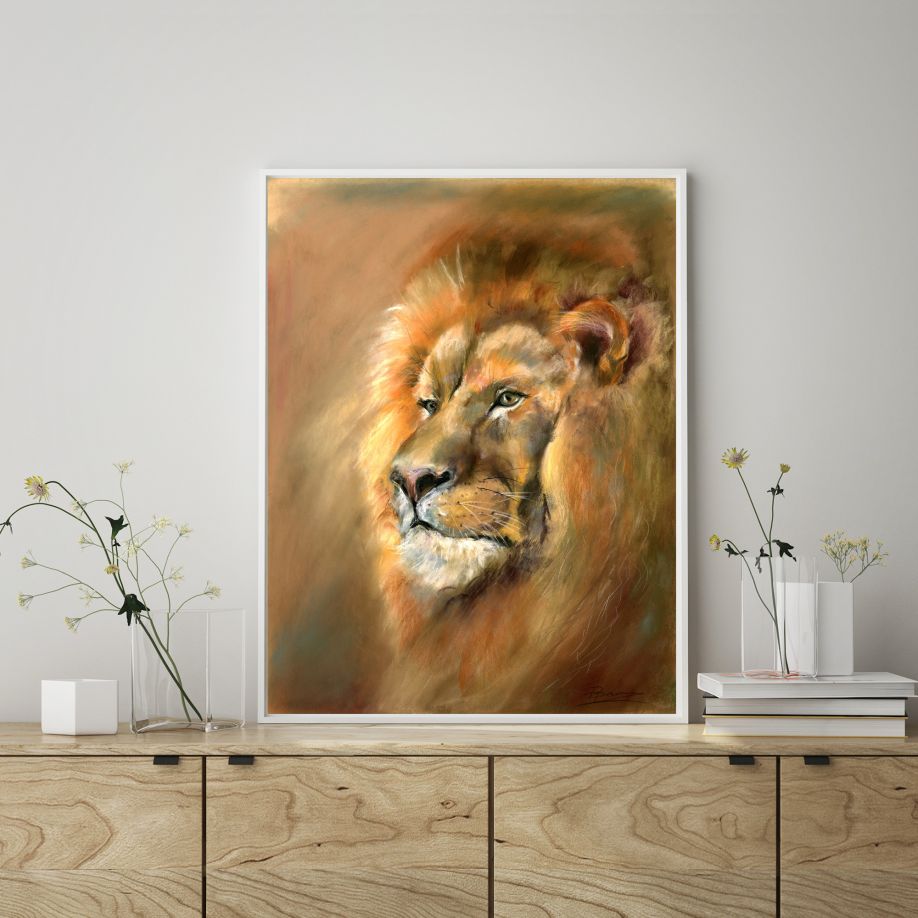 Lion Portrait - Image 2